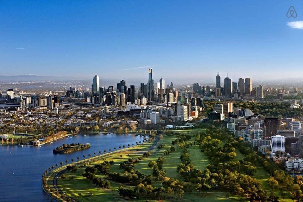 A Chic & Comfy 2Br Apt Near Federation Square Melbourne Ngoại thất bức ảnh